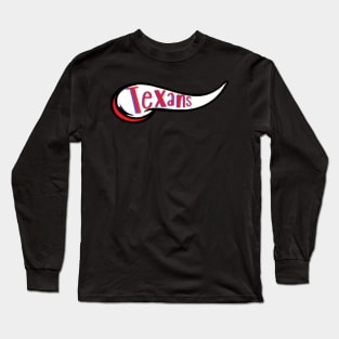 Houston Texans Bull Horn - Abeno Comics #32 Long Sleeve T-Shirt